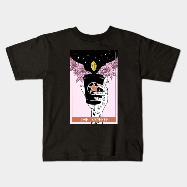 Tarot card The Coffee Kids T-Shirt by OccultOmaStore